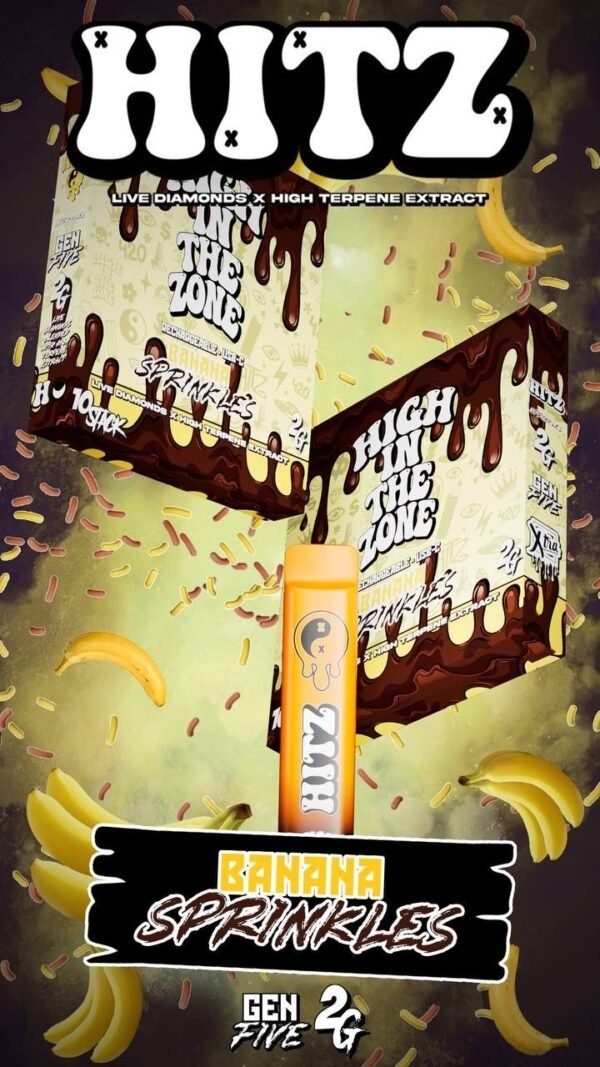 hitz disposable Banana Sprinkles